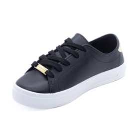 Tênis Casual Moleca Feminino Preto