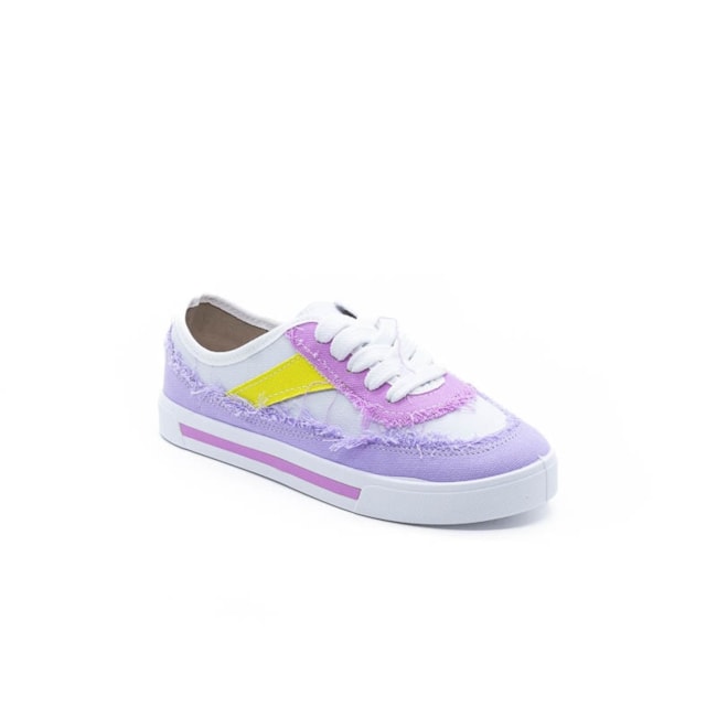 Tênis Casual Molekinha Infantil Feminino Branco