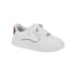 Tênis Casual Molekinha Infantil Feminino Branco