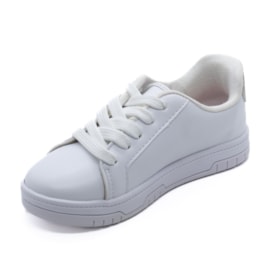 Tenis Casual Molekinha Infantil Feminino Branco