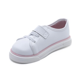 Tenis Casual Molekinha Infantil Feminino Branco