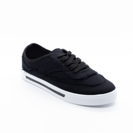 Tênis Casual Molekinha Infantil Feminino Preto