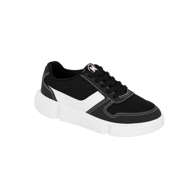 Tênis Casual Molekinho Infantil Feminino Preto