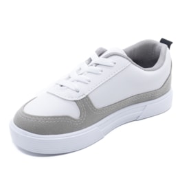 Tenis Casual Molekinho Infantil Masculino Branco