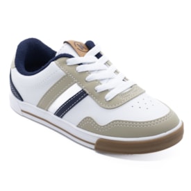 Tenis Casual Molekinho Infantil Masculino Branco