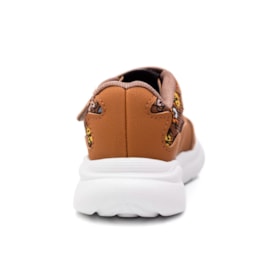 Tênis Casual Molekinho Infantil Masculino Multi Caramelo