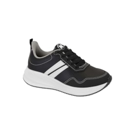 Tênis Casual Molekinho Infantil Masculino Preto