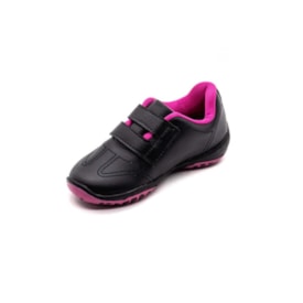 Tênis Casual Pampili Infantil Feminino  e Preto