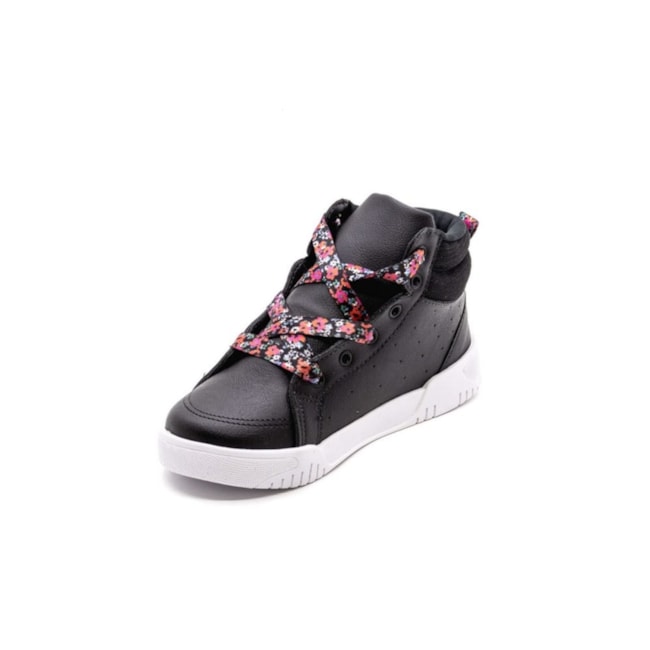 Tênis Casual Pampili Infantil Feminino Preto