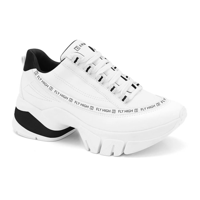 Tênis Casual Ramarim Chunky Feminino Branco