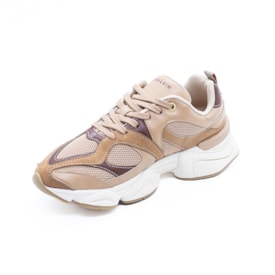 Tênis Casual Ramarim Chunky Feminino Caramelo