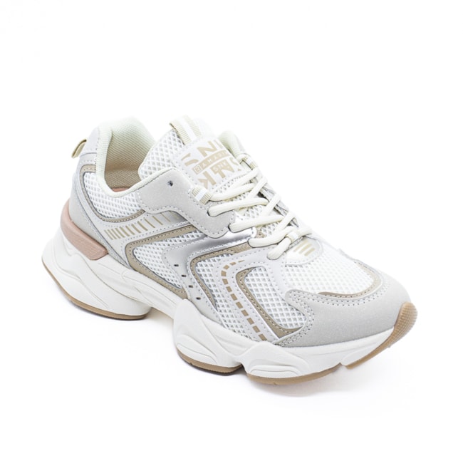 Tênis Casual Ramarim Chunky Feminino Natural