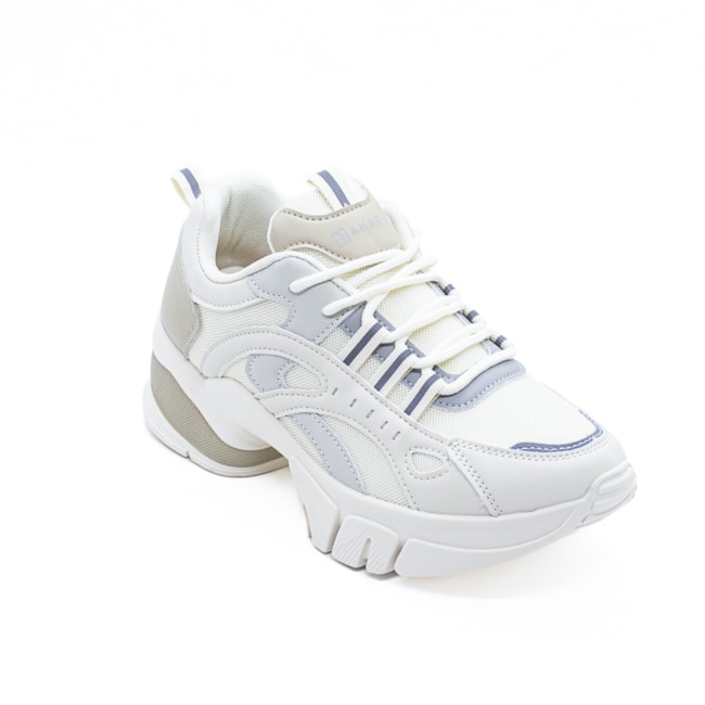 Tênis Casual Ramarim Chunky Feminino Ouro