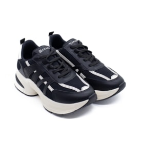 Tênis Casual Ramarim Chunky Feminino Preto