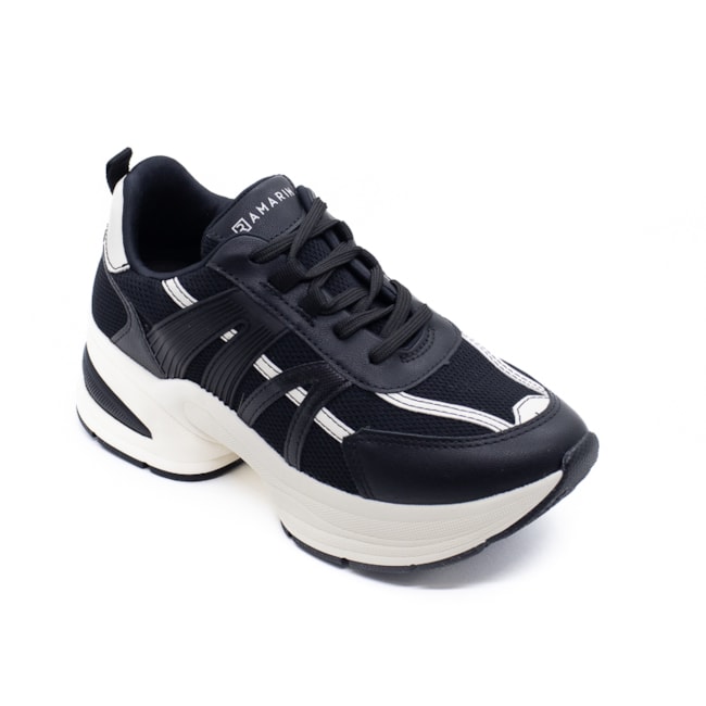 Tênis Casual Ramarim Chunky Feminino Preto
