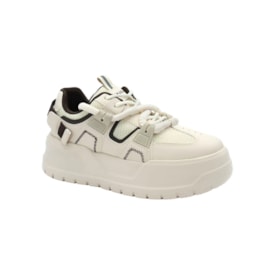 Tênis Casual Ramarim Streetwear Feminino Creme