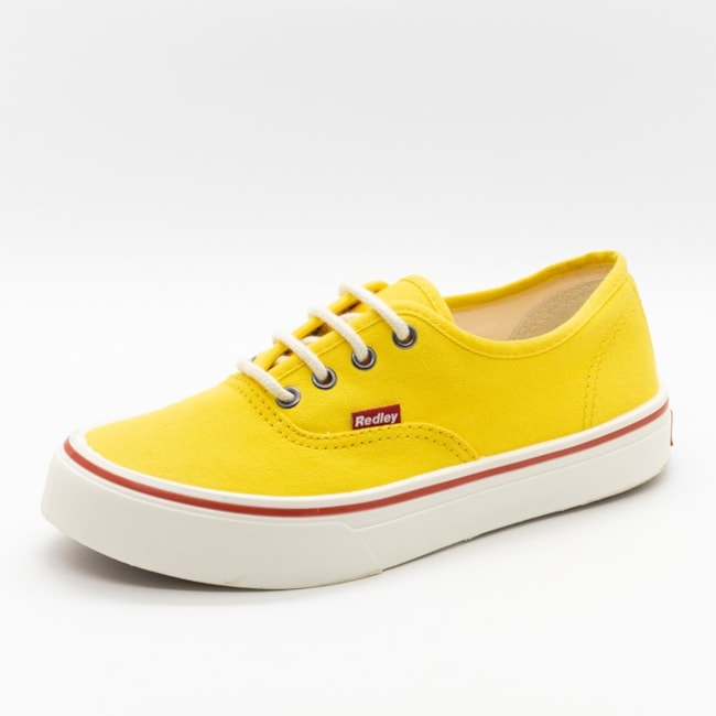 Tênis Casual Redley Originals Unissex Amarelo Sol