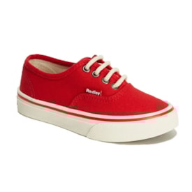 Tênis Casual Redley Originals Unissex Infantil Vermelho