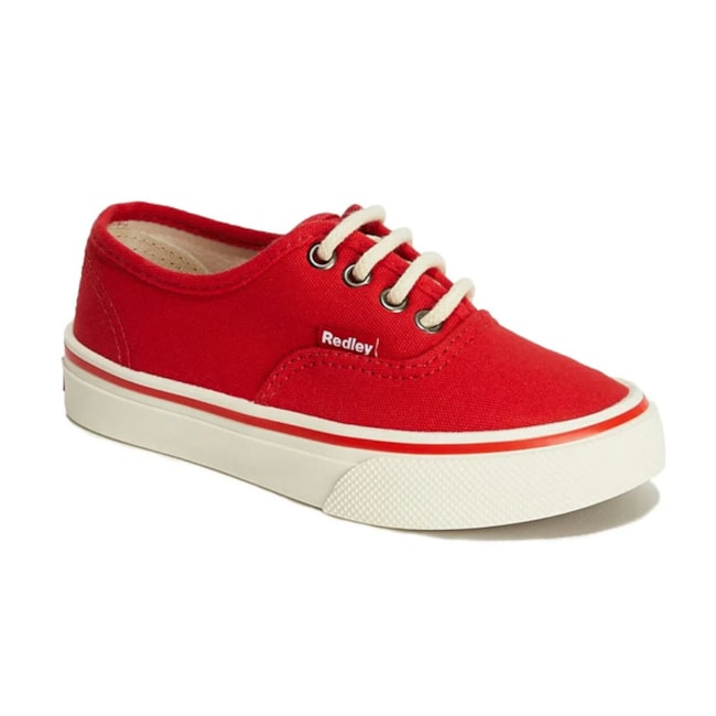 Tênis Casual Redley Originals Unissex Infantil Vermelho