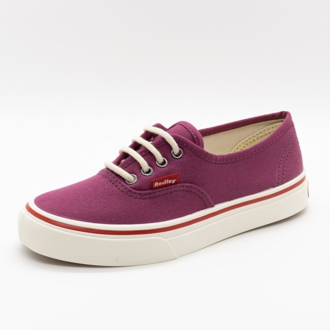 Tênis Casual Redley Originals Unissex Vinho