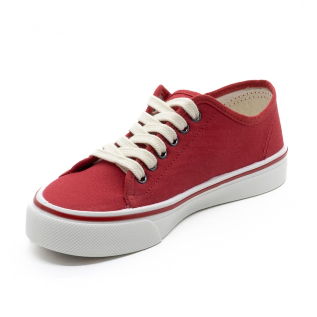 Tênis Casual Redley Unissex Vermelho