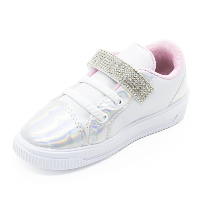 Tenis Casual Slink Kids Infantil Feminino Branco