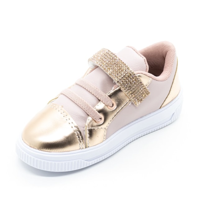 Tenis Casual Slink Kids Infantil Feminino Rose