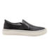 Tênis Casual Slip On De Couro Democrata Masculino Preto