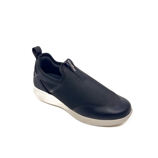 Tênis Casual Slip On Feminino Preto
