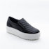 Tênis Casual Slip On Lu Rezende Feminino Preto