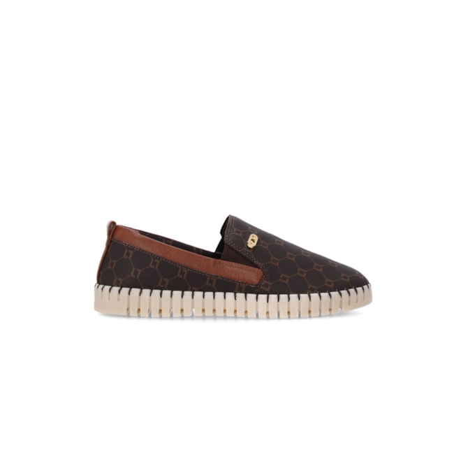 Tênis Casual Slip On Luz Da Lua Feminino Monograma