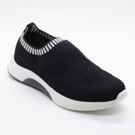 Tênis Casual Slip On Modare Feminino Preto
