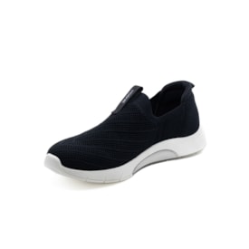 Tenis Casual Slip On Modere Feminino Preto