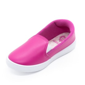 Tenis Casual Slip On Molekinha Infantil Feminino Pink