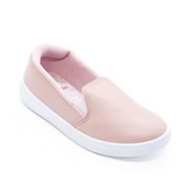 Tenis Casual Slip On Molekinha Infantil Feminino Rosa