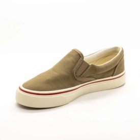 Tênis Casual Slip On Redley Originals Masculino Caqui