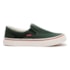 Tênis Casual Slip On Redley Originals Unissex Verde Militar