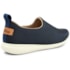 Tenis Casual Slip On Usaflex Elastano Laser Feminino New Blue