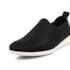 Tenis Casual Slip On Usaflex Elastano Laser Feminino Preto