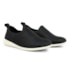 Tenis Casual Slip On Usaflex Elastano Laser Feminino Preto