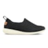 Tenis Casual Slip On Usaflex Elastano Laser Feminino Preto