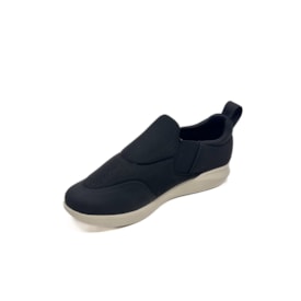 Tênis Casual Slip On Usaflex Feminino Preto