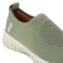 Tenis Casual Slip On Usaflex Feminino Salvia