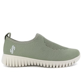 Tenis Casual Slip On Usaflex Feminino Salvia