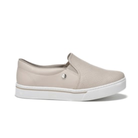 Tênis Casual Slip On Via Marte Feminino Aveia
