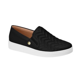 Tenis Casual Slip On Vizzano Feminino Preto