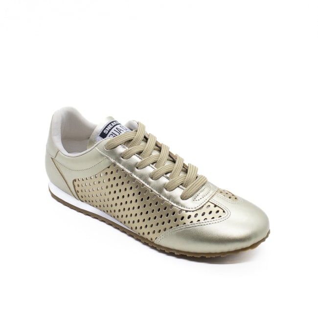 Tênis Casual Sua Cia Feminina Ouro Light
