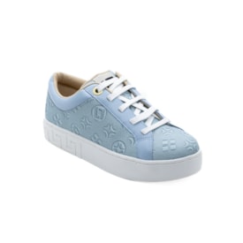 Tenis Casual Textura Cotele Luz Da Lua Feminino Logograma Midi