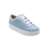 Tenis Casual Textura Cotele Luz Da Lua Feminino Logograma Midi