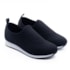 Tenis-Casual-Usaflex-Feminino Preto Branco